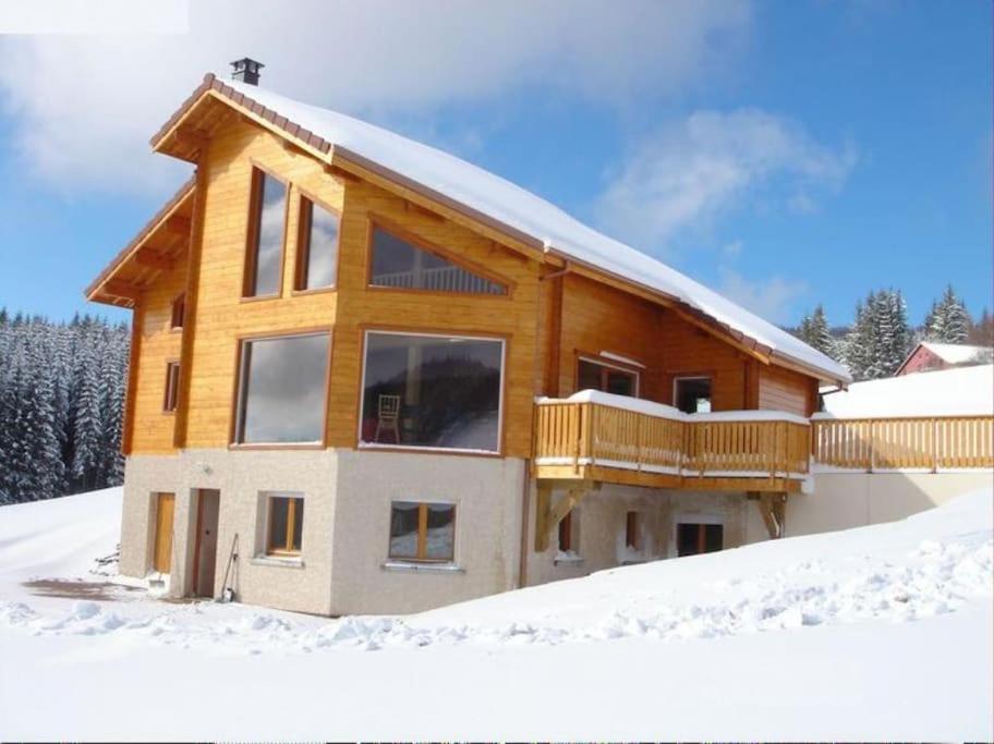 Grand Valtin : Chalet Ecolo 4 Etoiles 14 Personnes Ban-sur-Meurthe-Clefcy Buitenkant foto