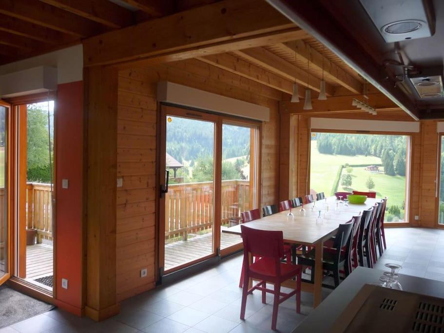 Grand Valtin : Chalet Ecolo 4 Etoiles 14 Personnes Ban-sur-Meurthe-Clefcy Buitenkant foto