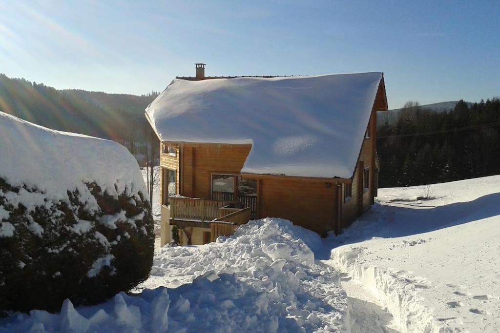 Grand Valtin : Chalet Ecolo 4 Etoiles 14 Personnes Ban-sur-Meurthe-Clefcy Buitenkant foto